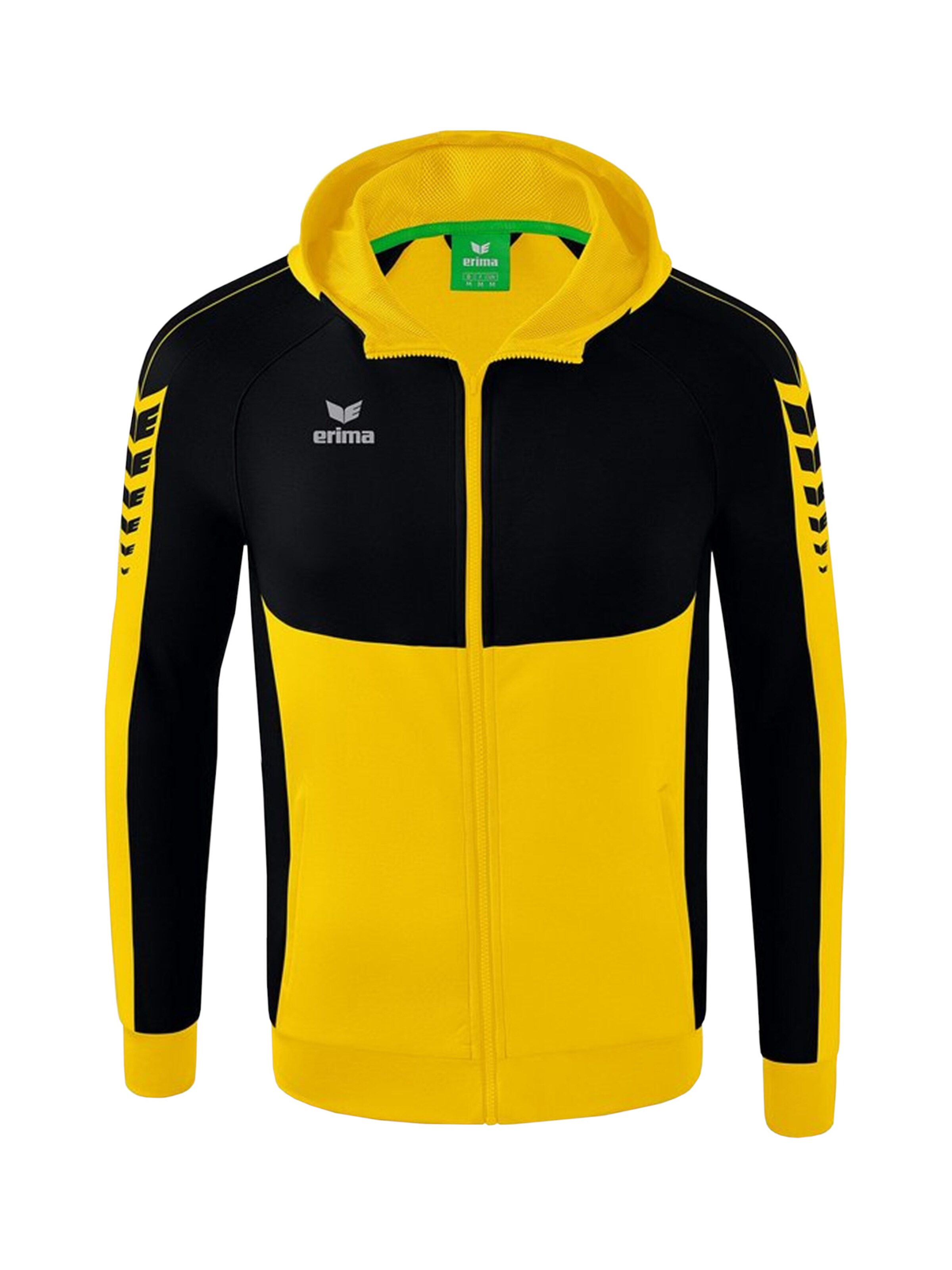 ERIMA Athletic Jacket in Yellow: front