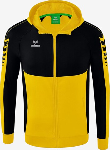 ERIMA Athletic Jacket in Yellow: front