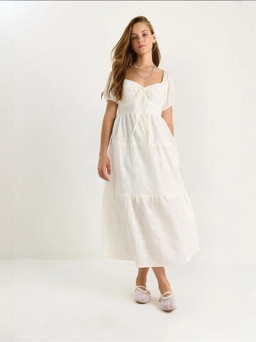 Bianco Lucci Summer Dress in White