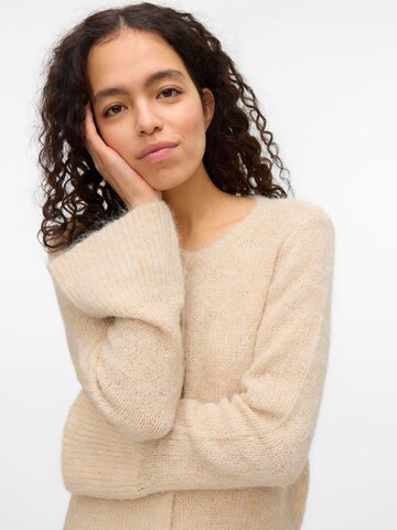 VERO MODA Strickjacke 'AWLeah' in Beige
