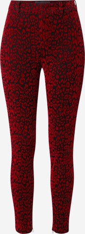 DRYKORN Skinny Trousers 'WINCH' in Red: front