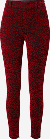 DRYKORN Skinny Broek 'WINCH' in Rood: voorkant