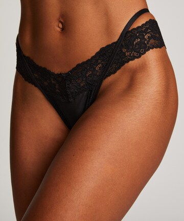 Hunkemöller String in Schwarz