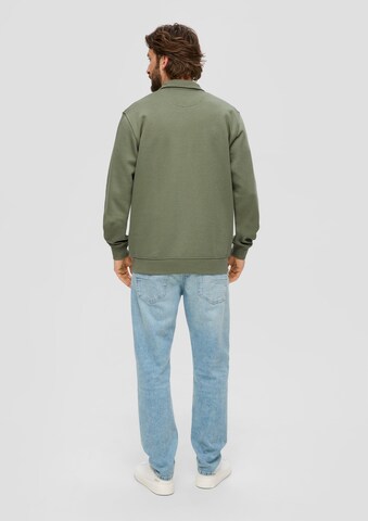 s.Oliver Sweatjacke in Grün