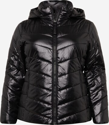 Calvin Klein Curve Zimní bunda – černá: přední strana