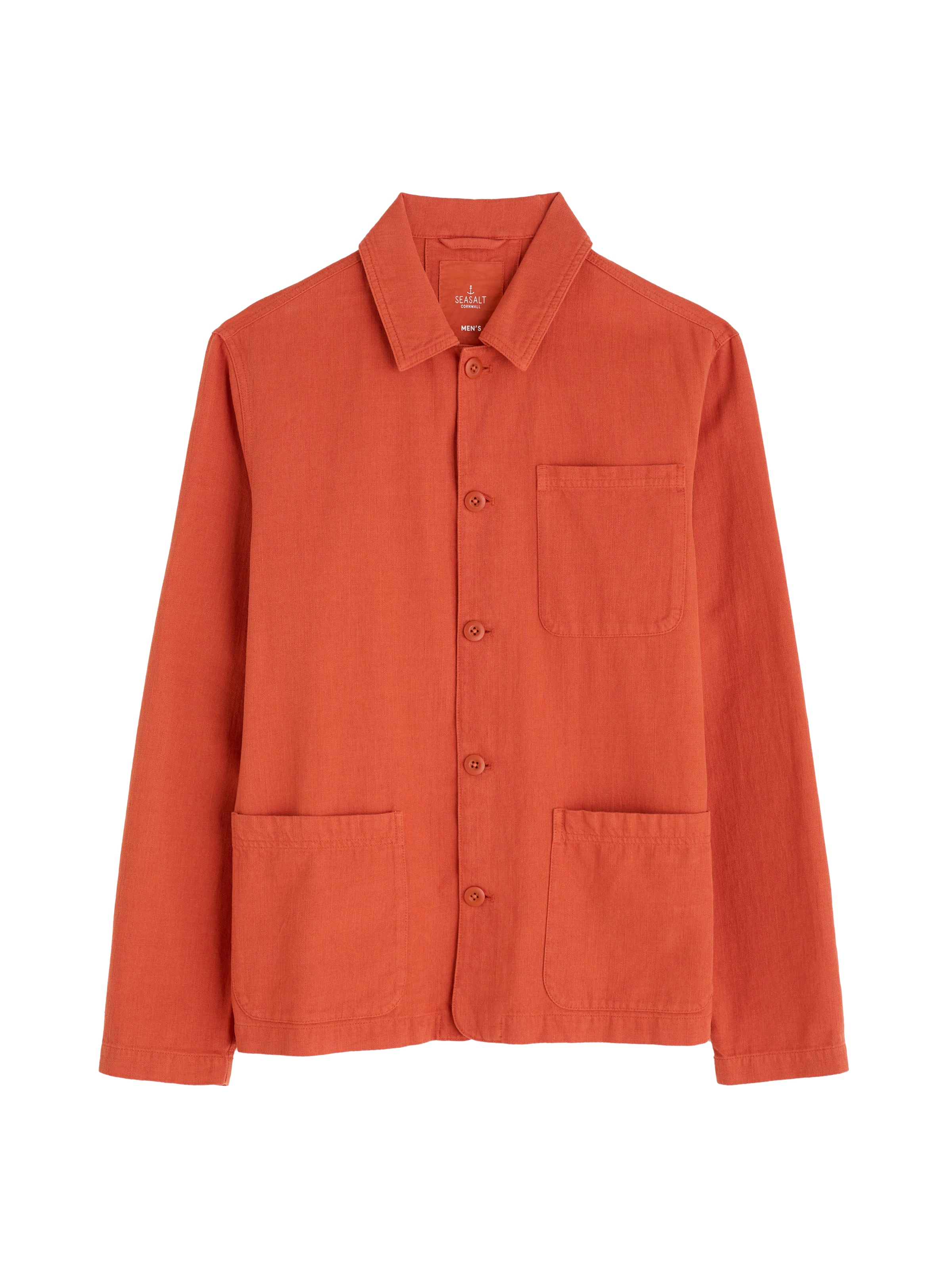 Seasalt Cornwall Přechodná bunda 'Well Wright' – oranžová: přední strana