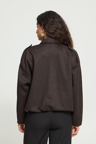 ICHI Between-season jacket 'KEISHA' in Brown