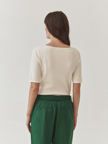 TATUUM Sweater 'Riba' in White