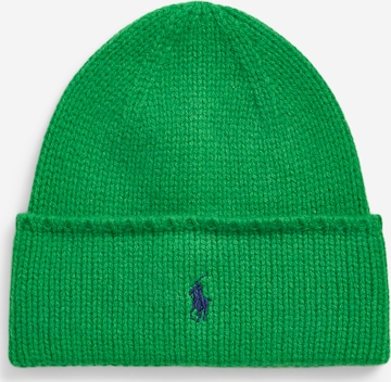 Polo Ralph Lauren Czapka 'Pony' w kolorze zielony: przód
