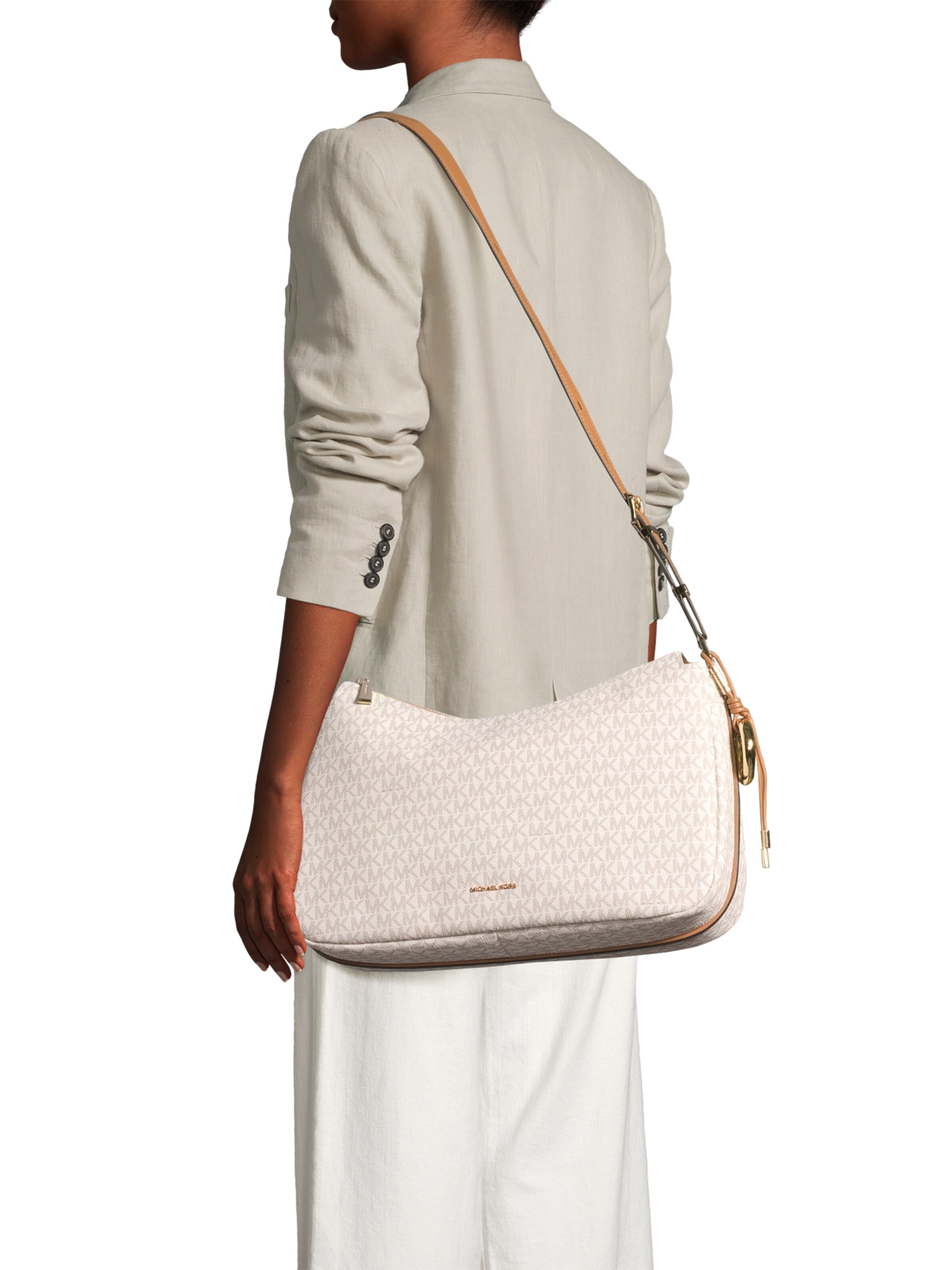 MICHAEL Michael Kors Наплечная сумка в Бежевый