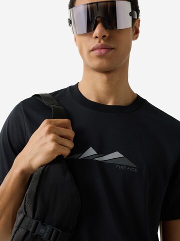 Bogner Fire + Ice T-Shirt 'Paco' in Schwarz