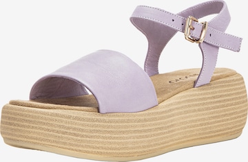 INUOVO Sandals in Purple: front