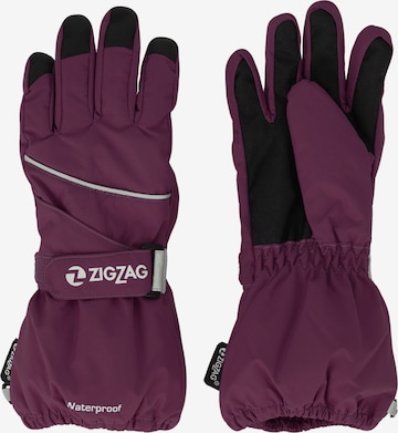 ZigZag Handschuh Kempston in Lila: Vorderseite