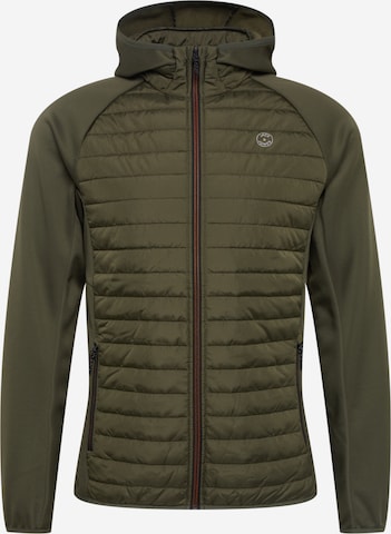 Veste mi-saison JACK & JONES en vert : devant