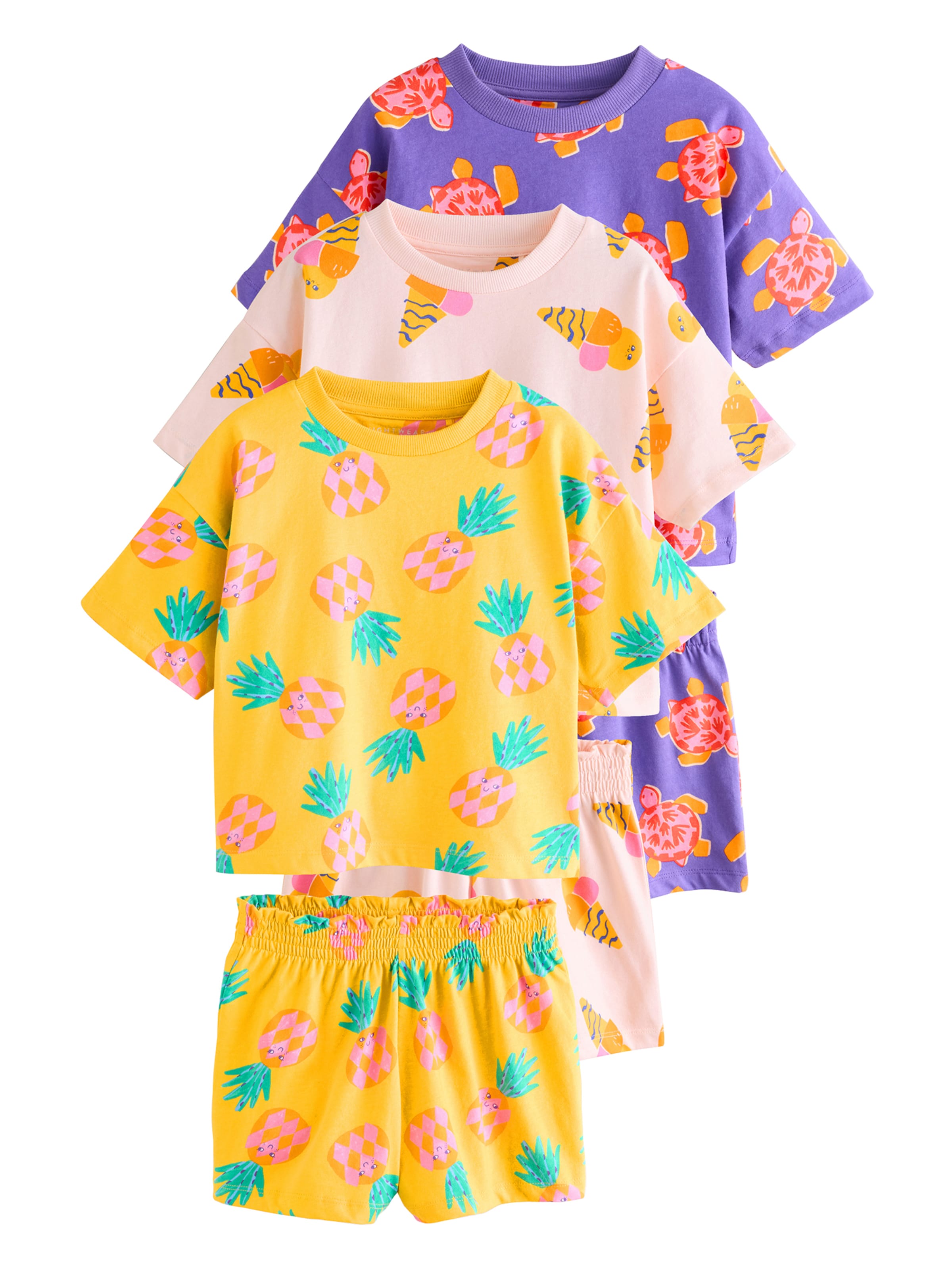 Next Пижама в Желтый: спереди