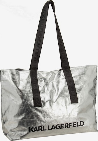 Karl Lagerfeld Shopper ' Essential' in Silber: predná strana