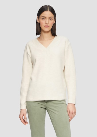 s.Oliver Trui in Beige: voorkant