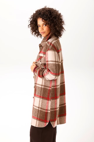 Aniston CASUAL Fleece Jacket in Brown