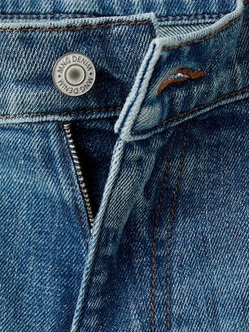 MANGO MAN Slimfit Farkut 'Rock' värissä sininen