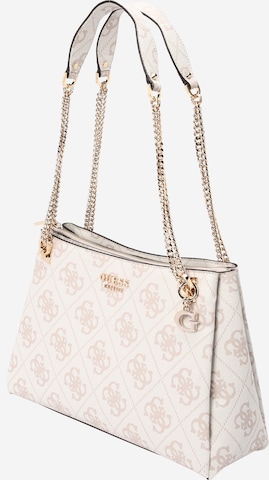 GUESS Schultertasche 'Eliette' in Grau