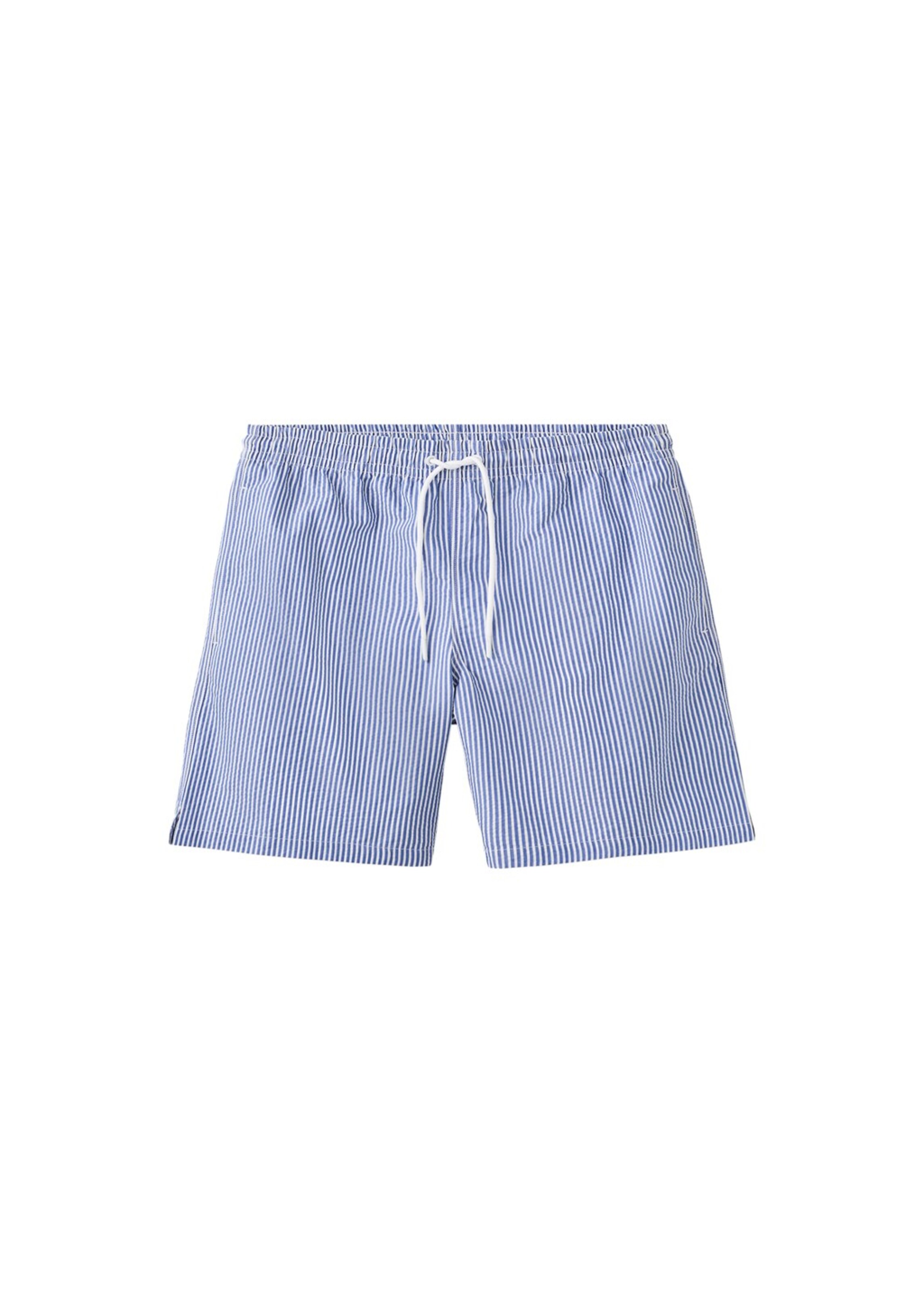 MANGO MAN Board Shorts 'Seer' in Blue: front