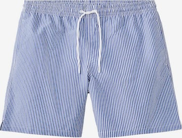 MANGO MAN Board Shorts 'Seer' in Blue: front