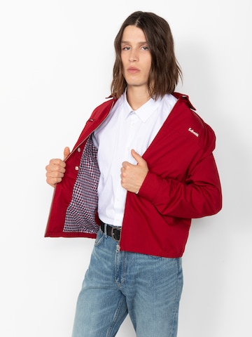 Manteau mi-saison Schott NYC en rouge