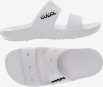 Crocs Sandals & High-Heeled Sandals in 39 in White: front
