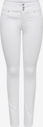 ONLY Skinny Jeans 'ONLRAIN ANEMONE' in White: front