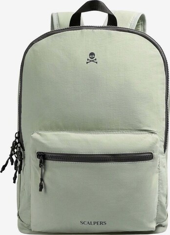 Scalpers Backpack in Green: front