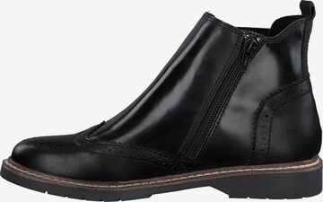 s.Oliver - Botas Chelsea en negro