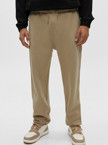 Tapered Pantaloni di Pull&Bear in beige