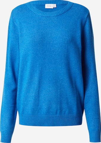 VILA Sweater 'RIL' in Blue: front