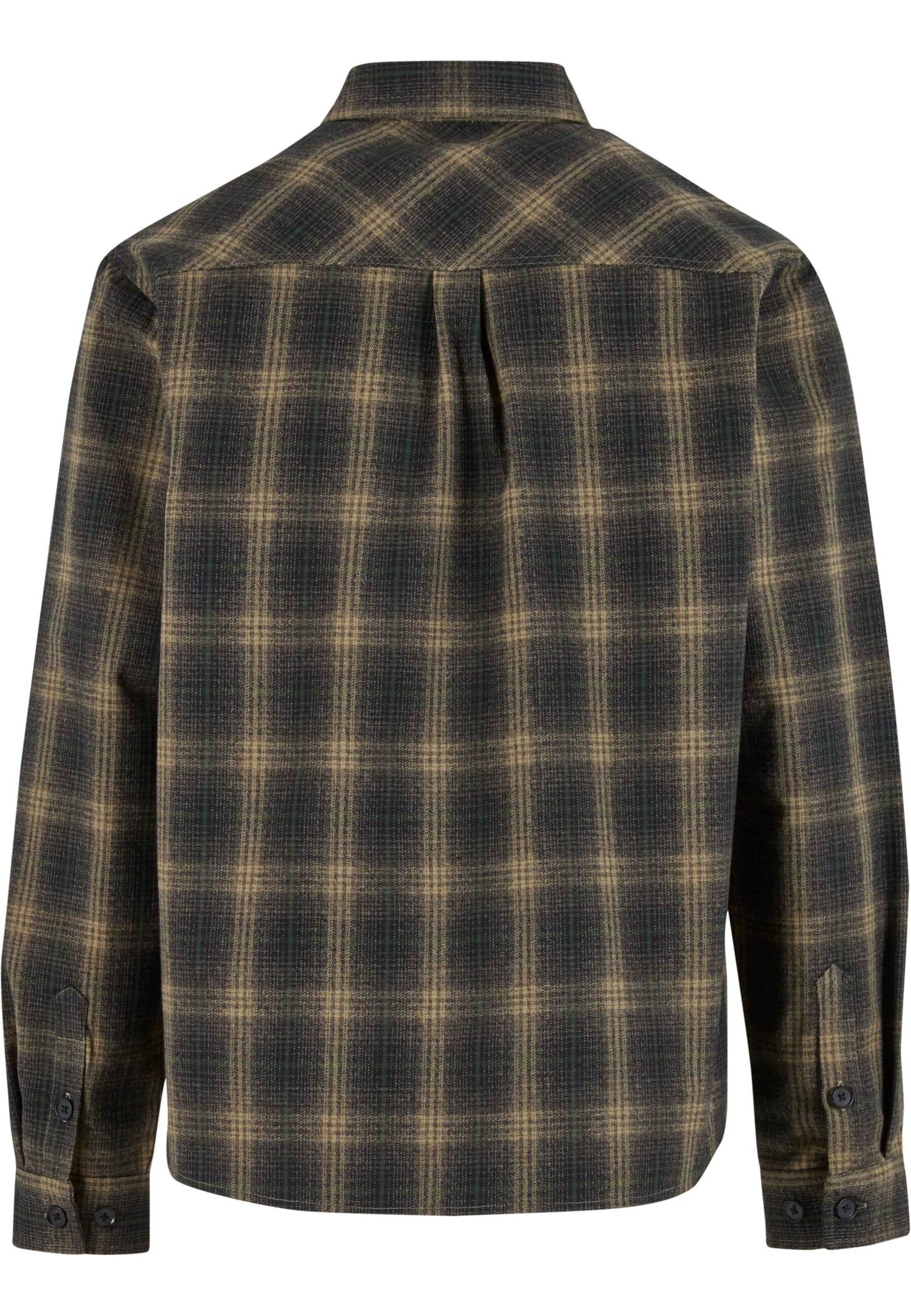 INDICODE JEANS - Ajuste regular Camisa 'INAlomo' en negro