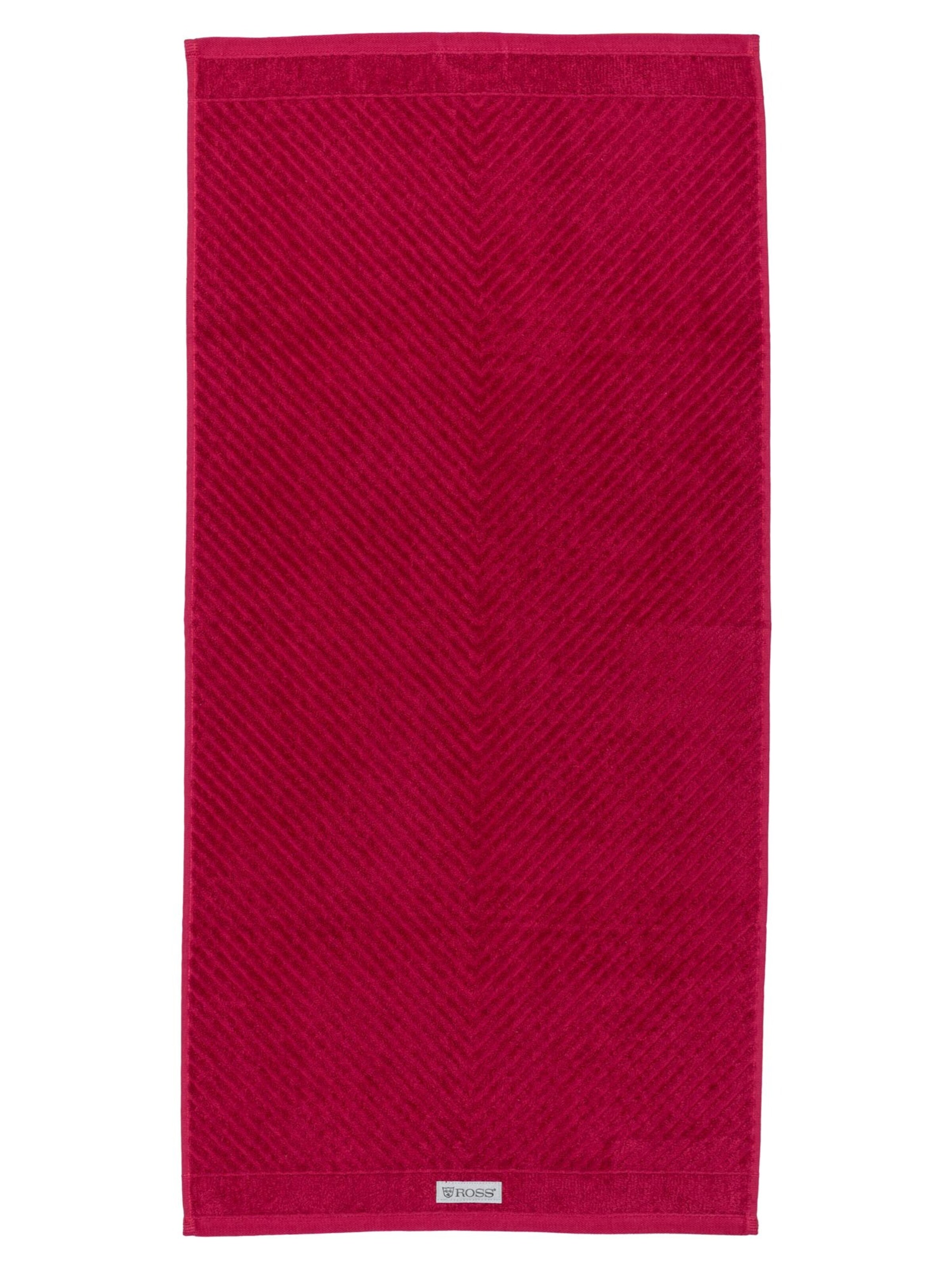 ROSS Towel 'Smart' in Red