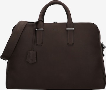 BOSS Weekend bag 'Madison' in Brown: front