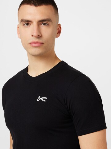 DENHAM T- Shirt in Schwarz