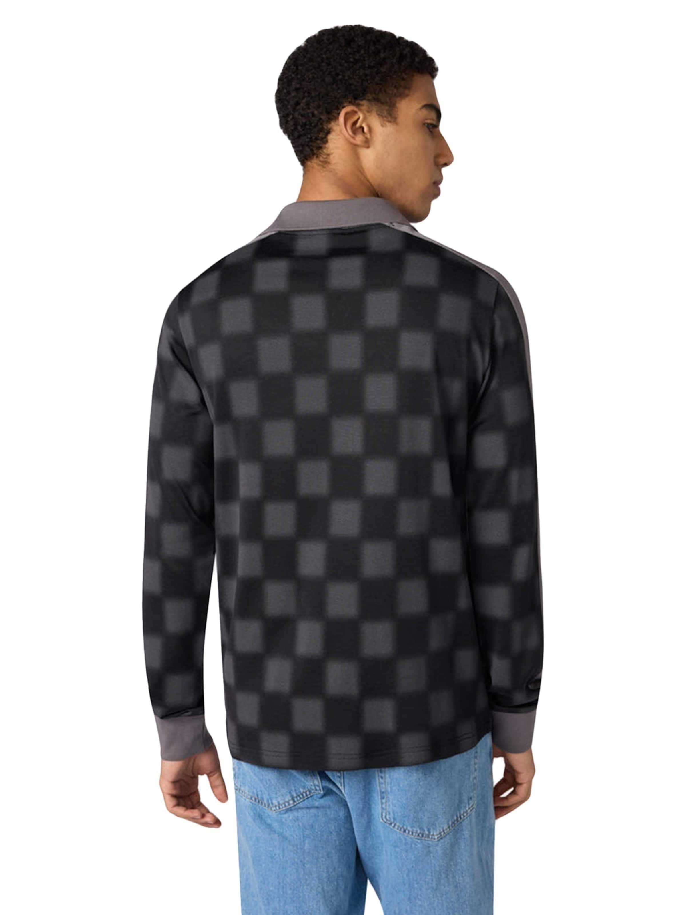 Champion Koszulka 'LONG SLEEVE POLO T-SHIRT' w kolorze czarny