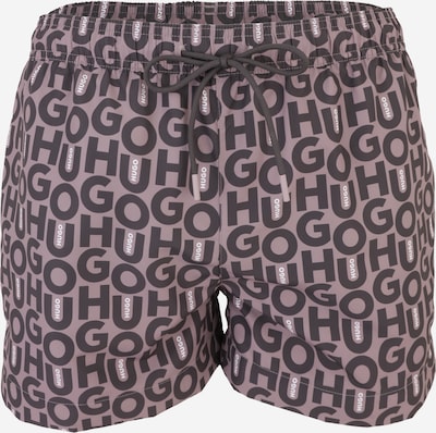 HUGO Kupaće hlače 'NALU' u roza / crna / bijela, Pregled proizvoda
