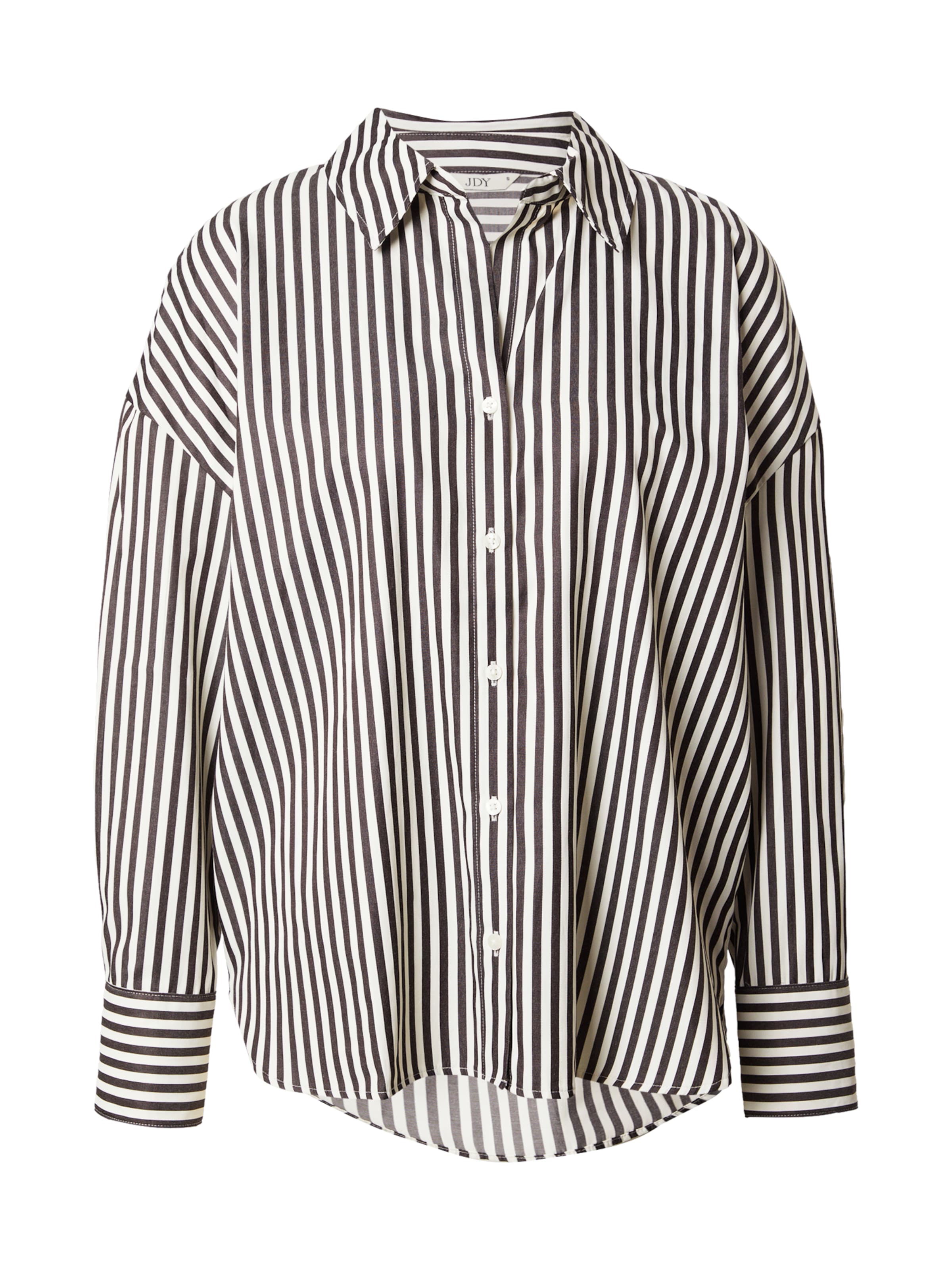 JDY Μπλούζα 'JDYVESPER' σε ανθρακί / λευκό, Άποψη προϊόντος