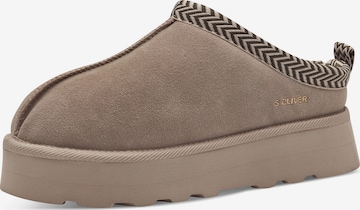 s.Oliver Pantolette in Grau: Vorderseite