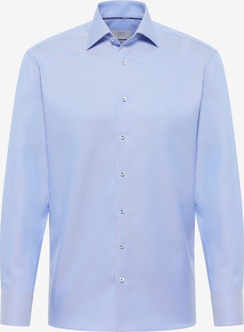 ETERNA Zakelijk overhemd in Blauw: voorkant