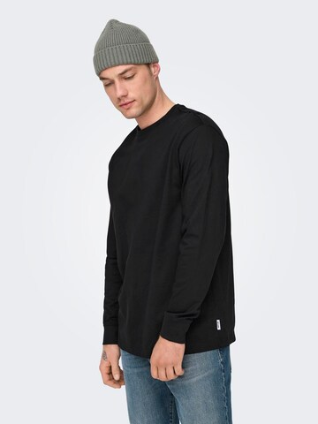 Only & Sons Shirt 'ONSFRED' in Black