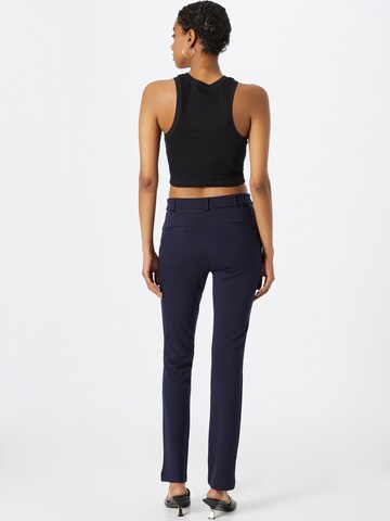 Wallis Slim fit Pants 'Ponte' in Blue