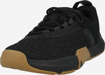 UNDER ARMOUR Athletic Shoes 'Reign 5' in Black: front