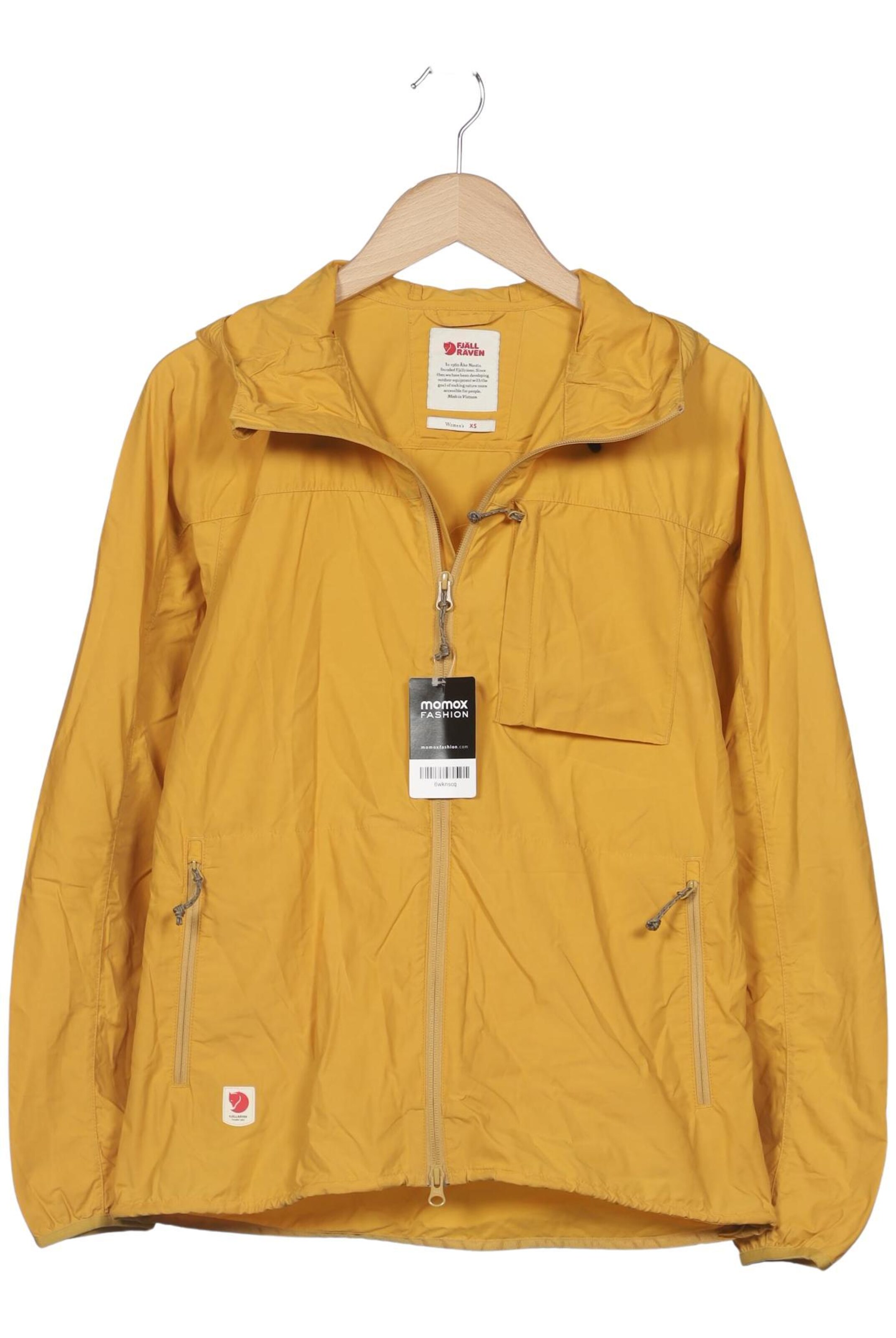Fjällräven Jacket & Coat in XS in Yellow: front