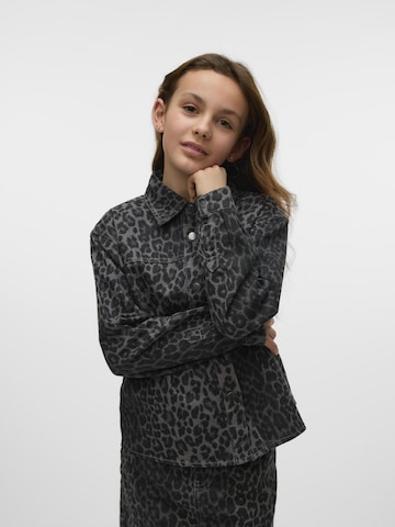 Vero Moda Girl Overgangsjakke 'VMLenora' i grå: forside