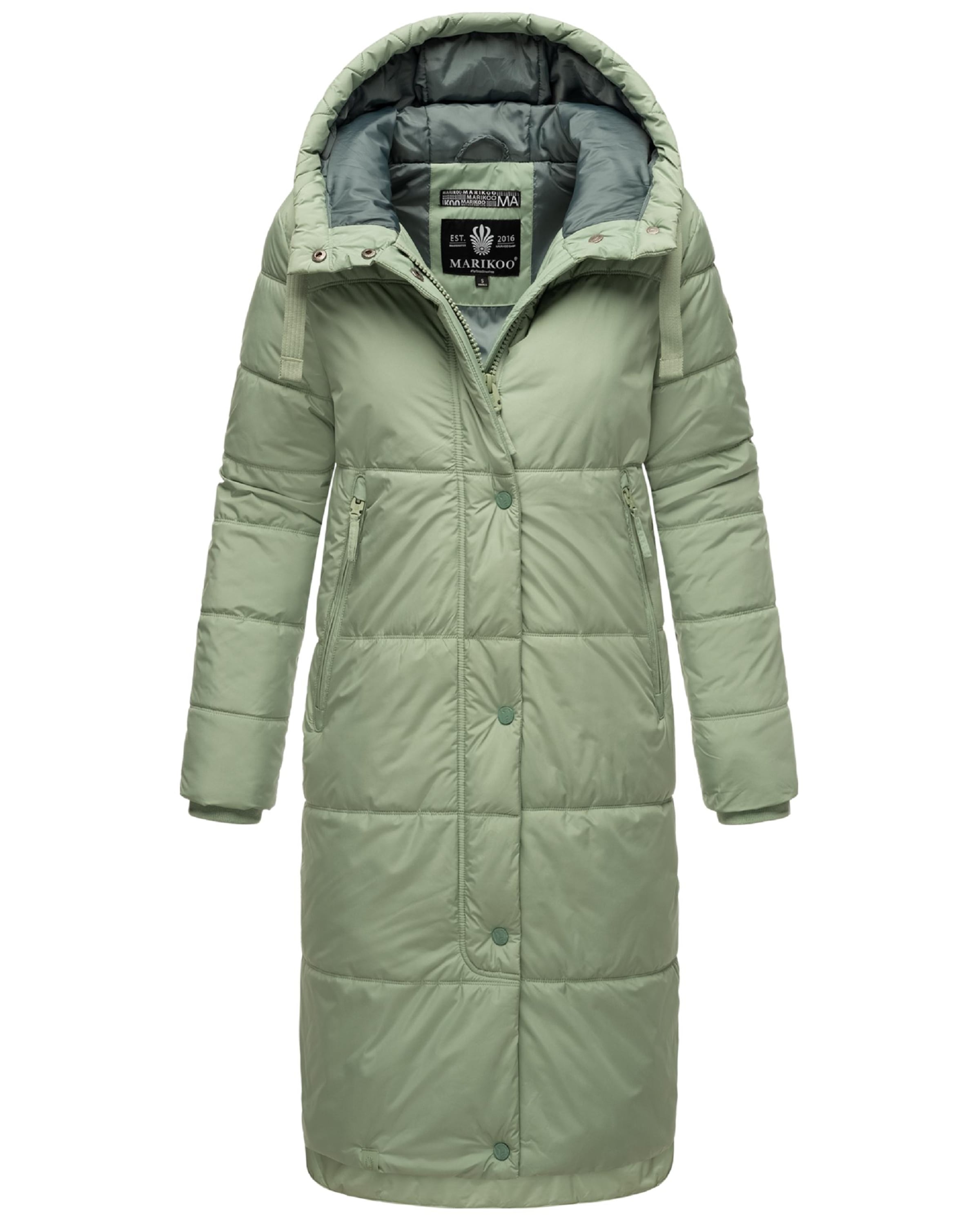 MARIKOO - Sobretudo de inverno 'Soranaa' em verde