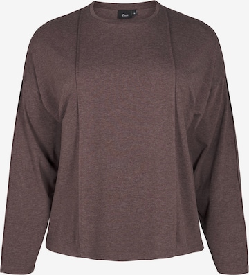 Tricou 'MKarla' de la Zizzi pe maro: față