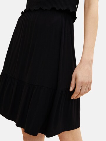 TOM TAILOR Skirt in Black